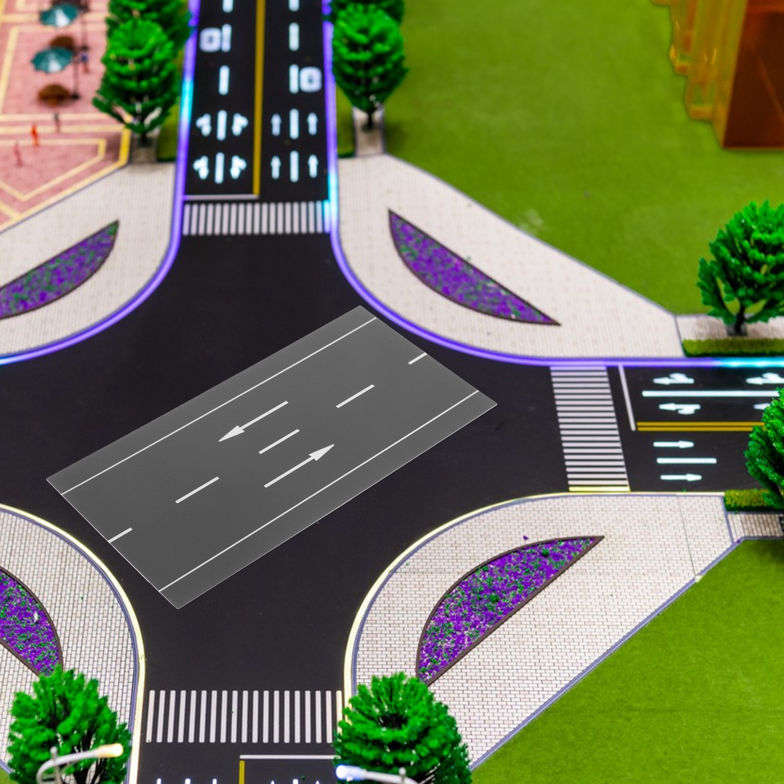 Kids Education In Us - Road Scene DIY Creative Set Simulation