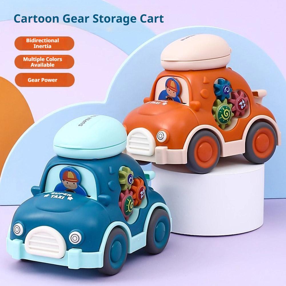Kids Educational Device - Cartoon Mini Pull Back Toy Car