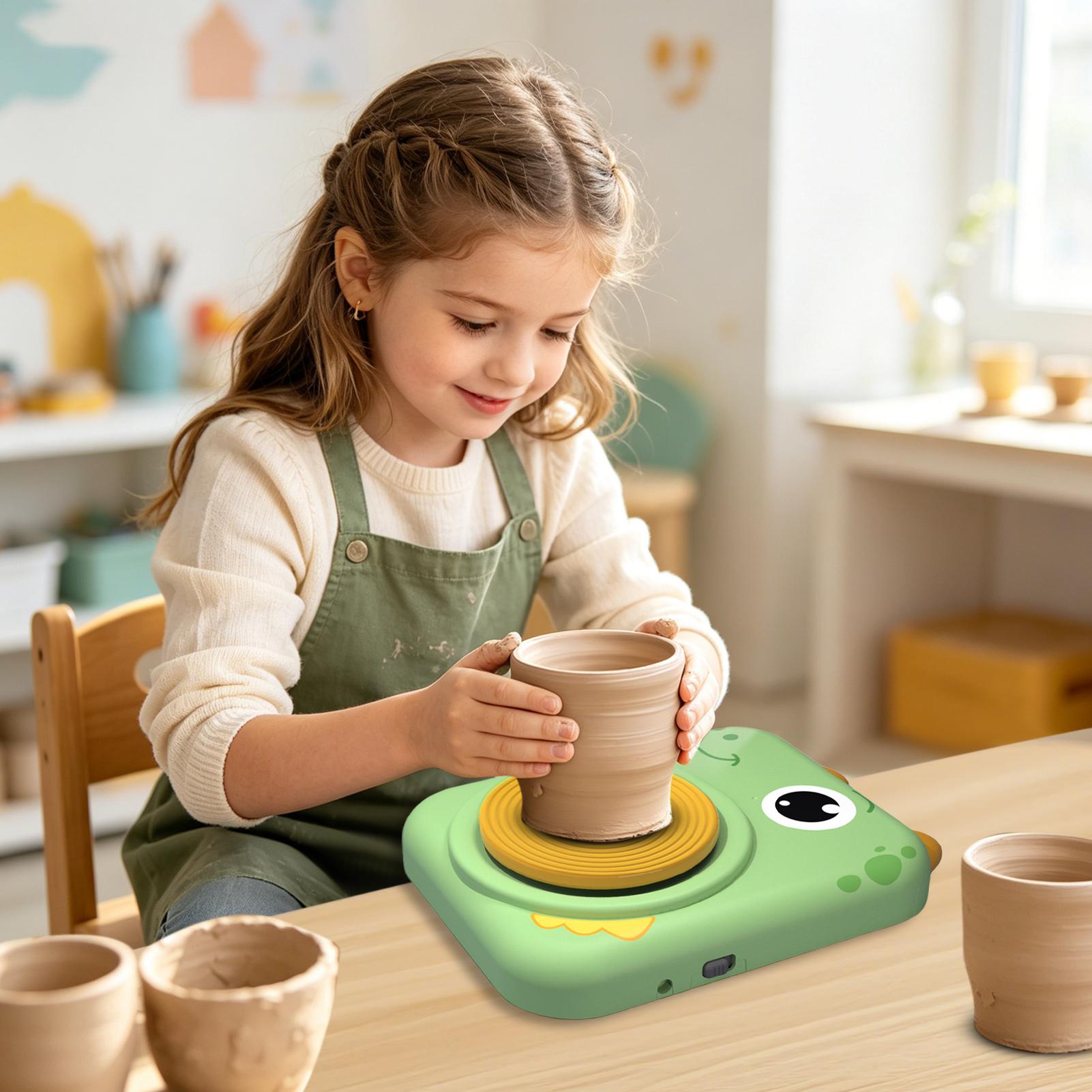 Pottery Wheel Kit Kids Clay Cr - đánh giá và giá Kids Education Classes