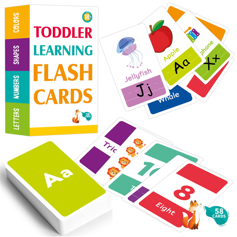 58PCS ABC Alphabet Flashcards  - đánh giá và giá Abc Kids Early Education