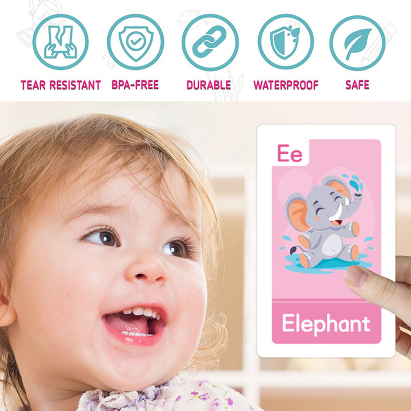 58PCS ABC Alphabet Flashcards  - đánh giá và giá Abc Kids Early Education