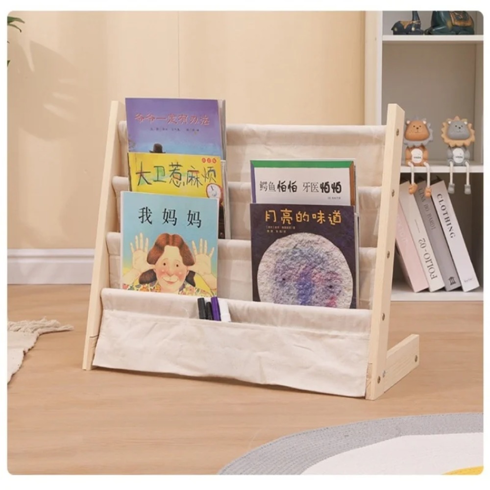 Wooden Bookshelf, Multi Layer  - đánh giá và giá Montessori Shelf Toy