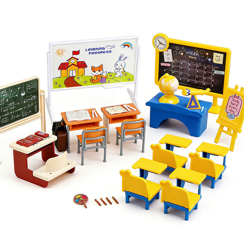 Miniature Class Furniture Set  - đánh giá và giá Kids Education Classes