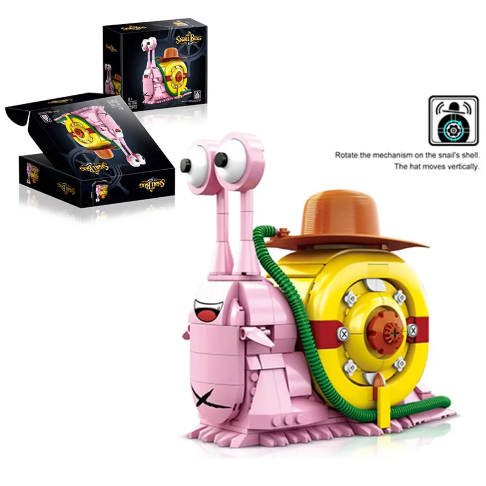 573pcs Snail Telephone Buildin - đánh giá và giá Kids Education Design