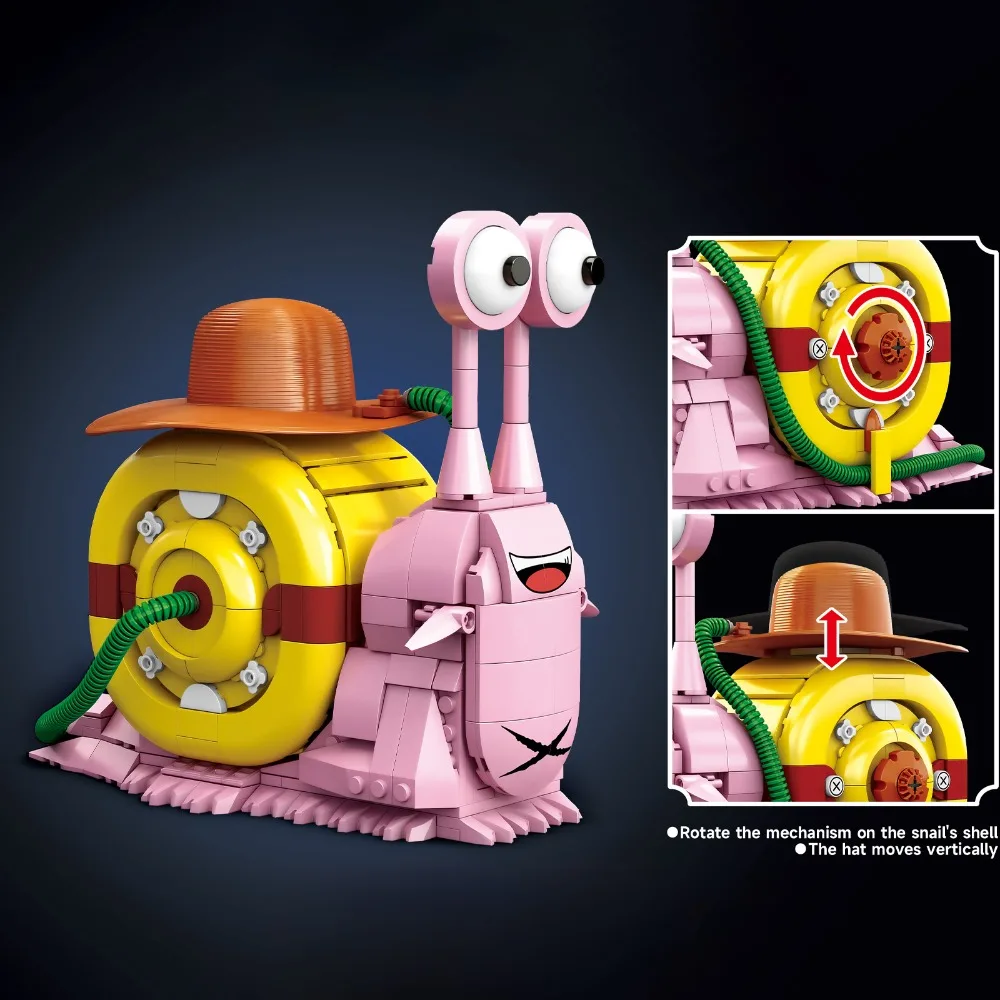 573pcs Snail Telephone Buildin - đánh giá và giá Kids Education Design
