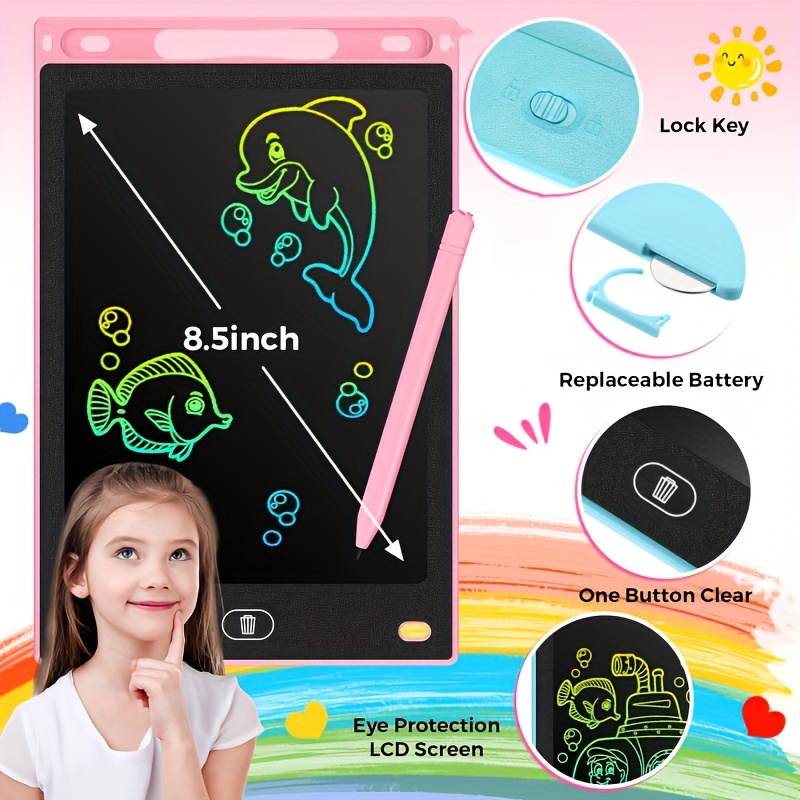 30pcs of 8.5 Inch LCD Drawing  - đánh giá và giá Kids Education Tablet