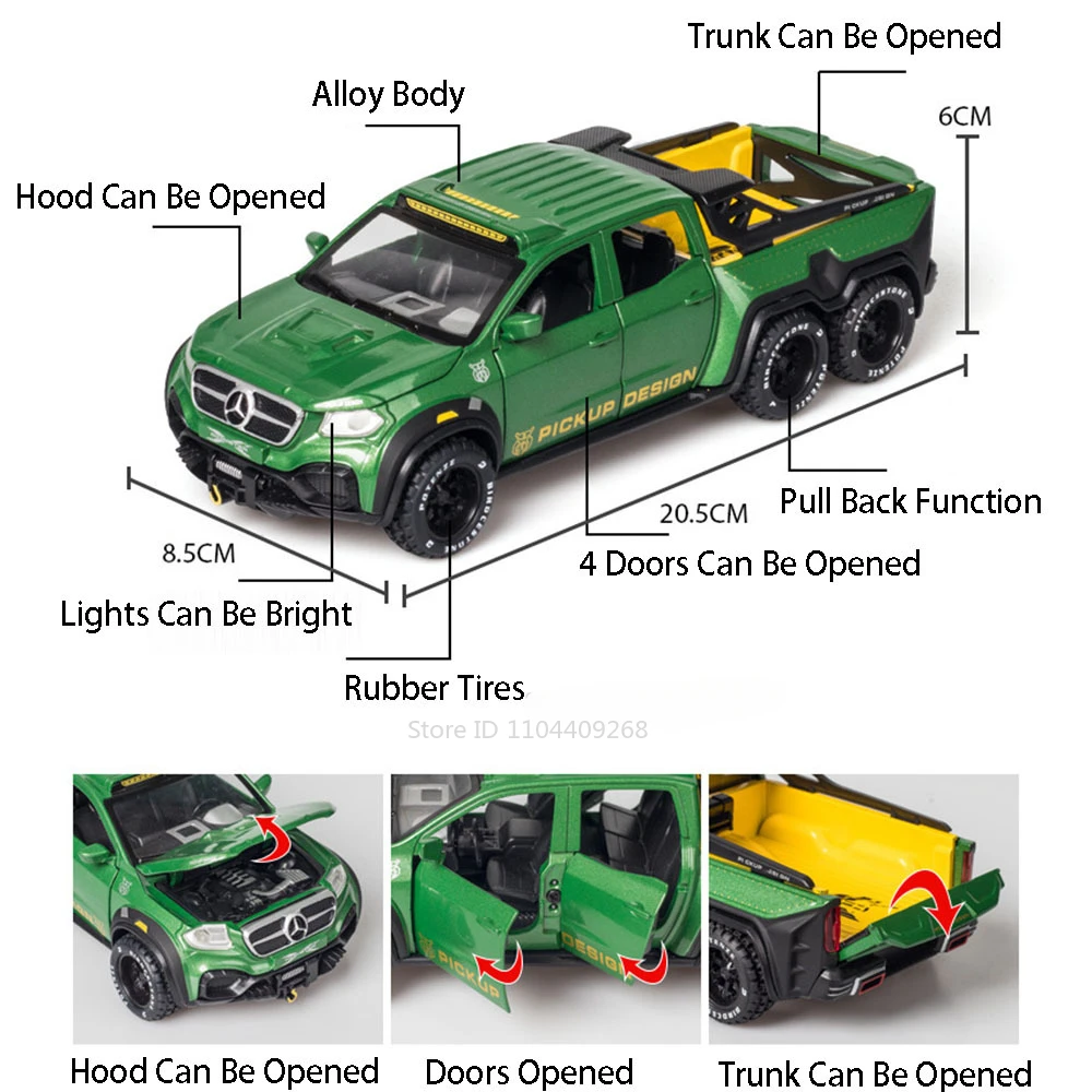 1:28 X-Class Exy 6x6 U5000 Toy - đánh giá và giá Kids Education Classes