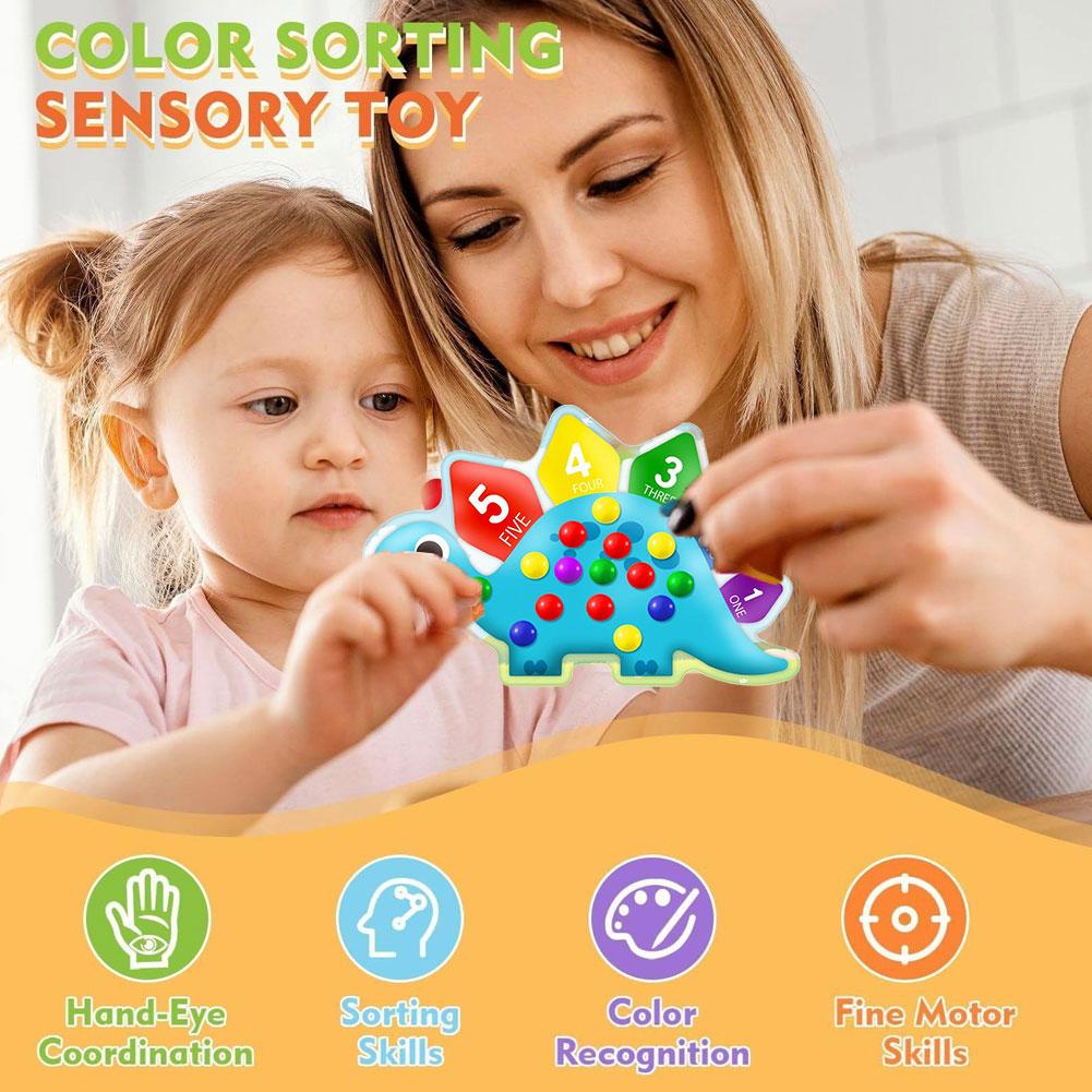 Dinosaur Sorting Toy Color Cog - đánh giá và giá Kids Education Design