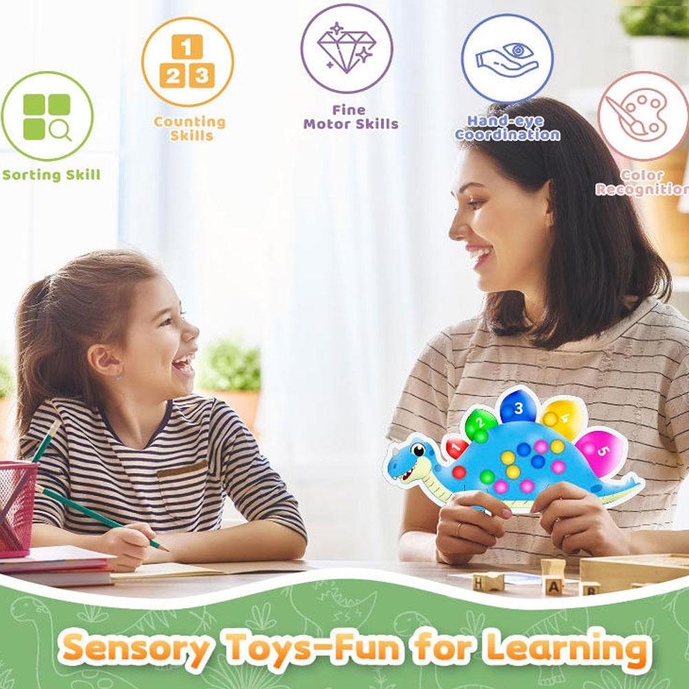 Dinosaur Sorting Toy Color Cog - đánh giá và giá Kids Education Design