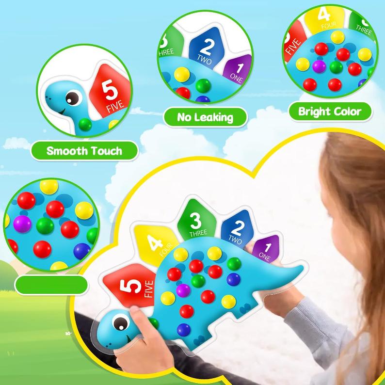 Dinosaur Sorting Toy Color Cog - đánh giá và giá Kids Education Design
