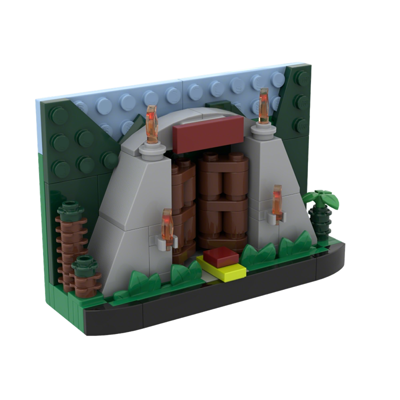 111pcs MOC Park Gates TV Scene - đánh giá và giá Kids Education Park