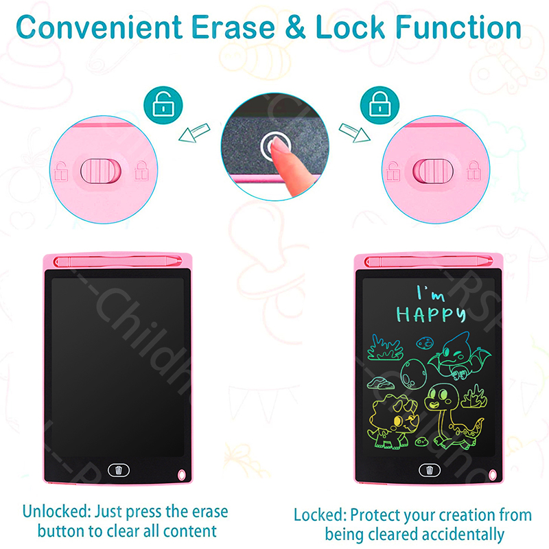 LCD Writing Tablet for Kids, 8 - đánh giá và giá Kids Education Tablet
