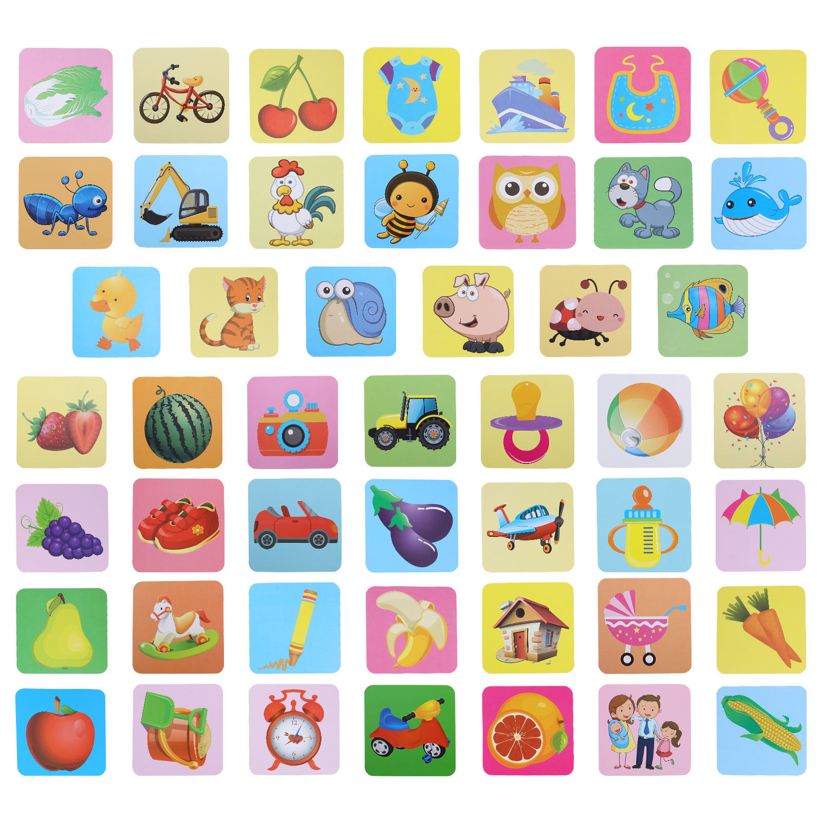 Visual Stimulus Cards Color Re - đánh giá và giá Kids Education Design