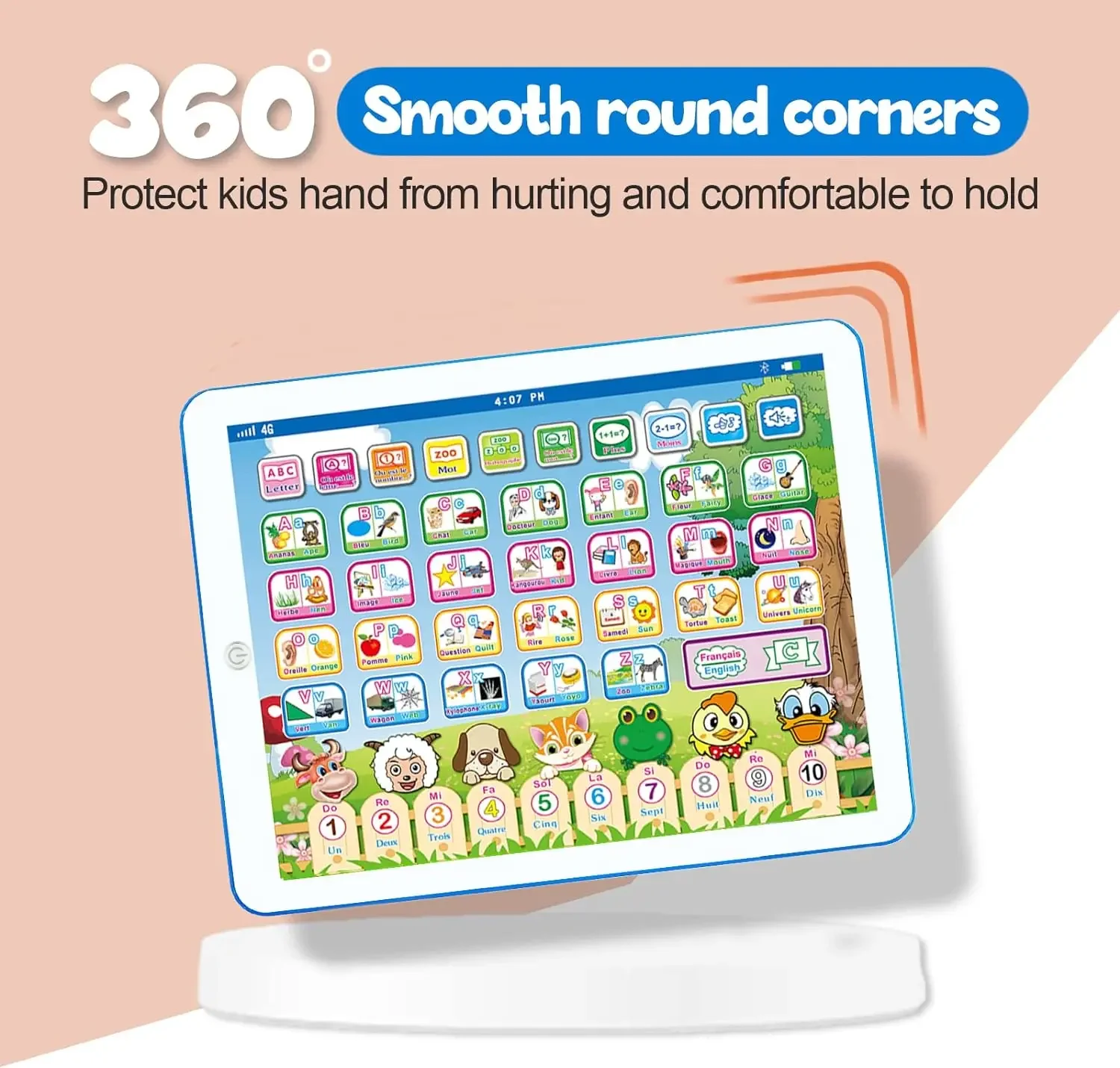 French English Bilingual Learn - đánh giá và giá Kids Education Tablet