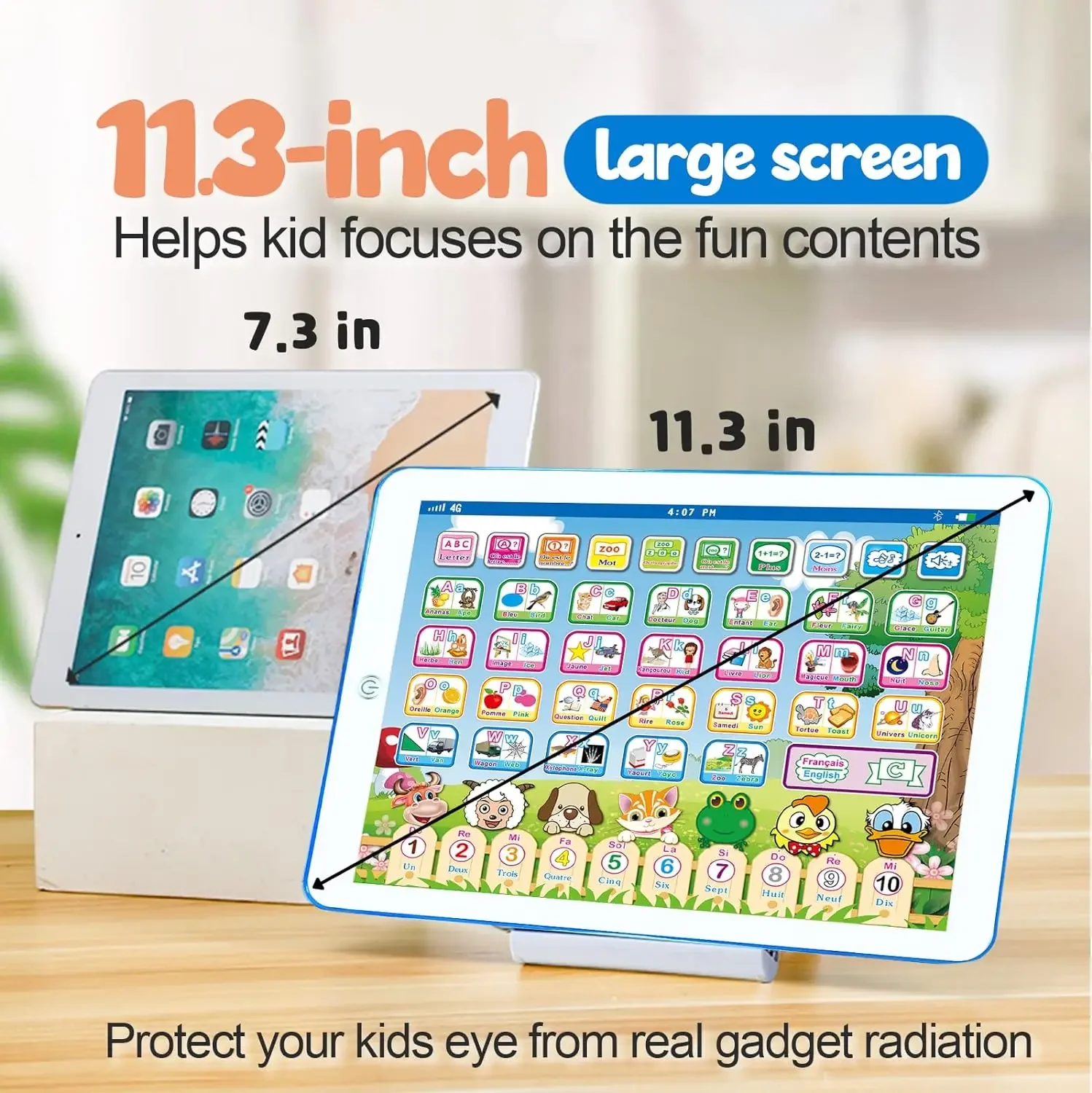 French English Bilingual Learn - đánh giá và giá Kids Education Tablet