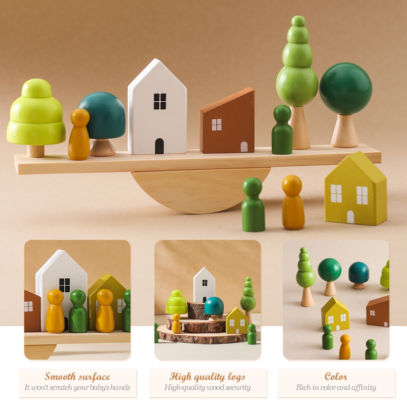 Montessori Sensory Toys  Stack - đánh giá và giá Montessori Shelf Toy