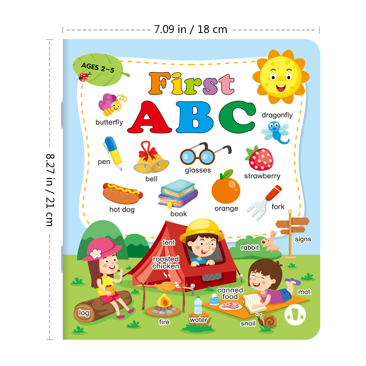 First ABC Alphabet Book for Ki - đánh giá và giá Abc Kids Early Education