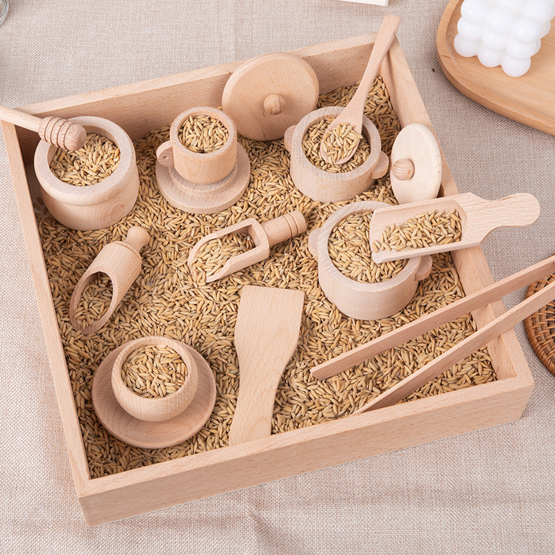 Montessori Sensory Enlighten P - đánh giá và giá Montessori Shelf Toy