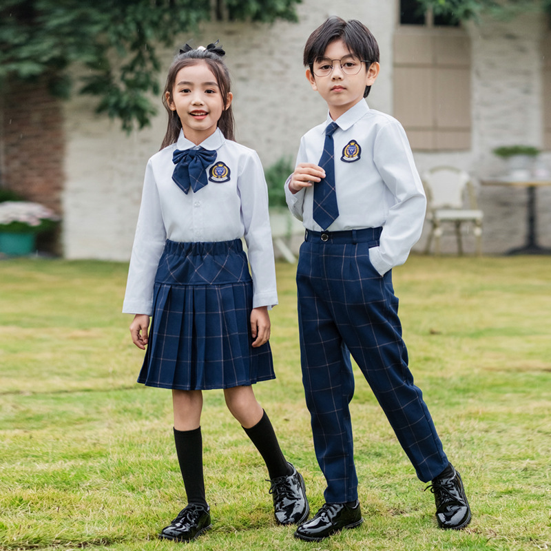Kids British Plaid Vest Shirt  - đánh giá và giá Kids Education School