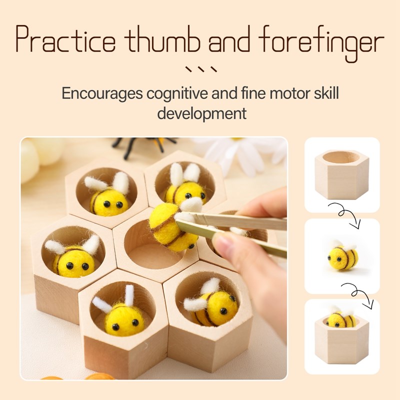 Gỗ Ong Phân Loại Đồ Chơi Monte - đánh giá và giá Montessori Shelf Toy