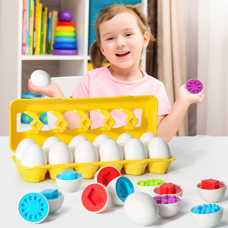 Eggs Screws 3D Puzzle Montesso - đánh giá và giá Montessori Shelf Toy