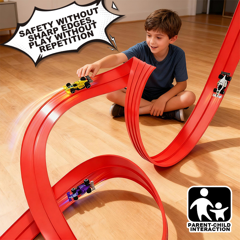 Free-assembly track car | Flex - đánh giá và giá Kids Educational Device
