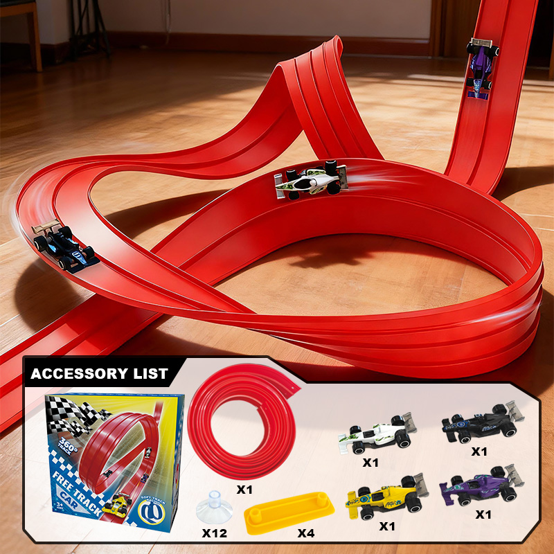 Free-assembly track car | Flex - đánh giá và giá Kids Educational Device
