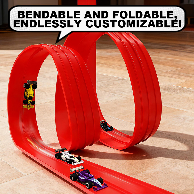 Free-assembly track car | Flex - đánh giá và giá Kids Educational Device