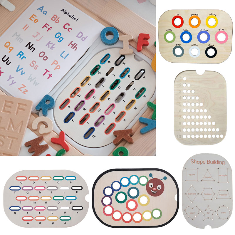 Children Montessori Games Fine - đánh giá và giá Montessori Shelf Toy