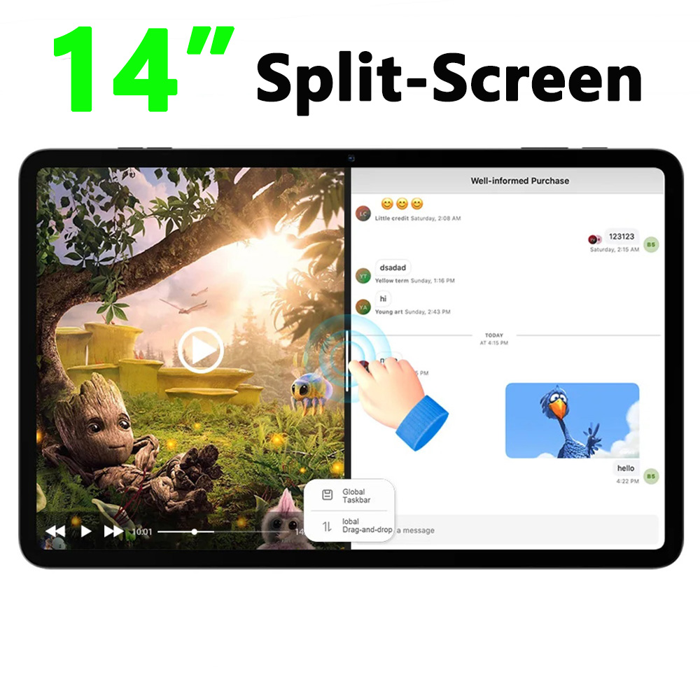 14 Inch Large Screen Android 1 - đánh giá và giá Kids Education Tablet